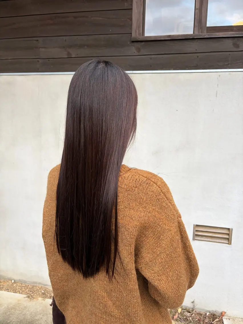 ロング カラー 高橋 七海のヘアスタイル