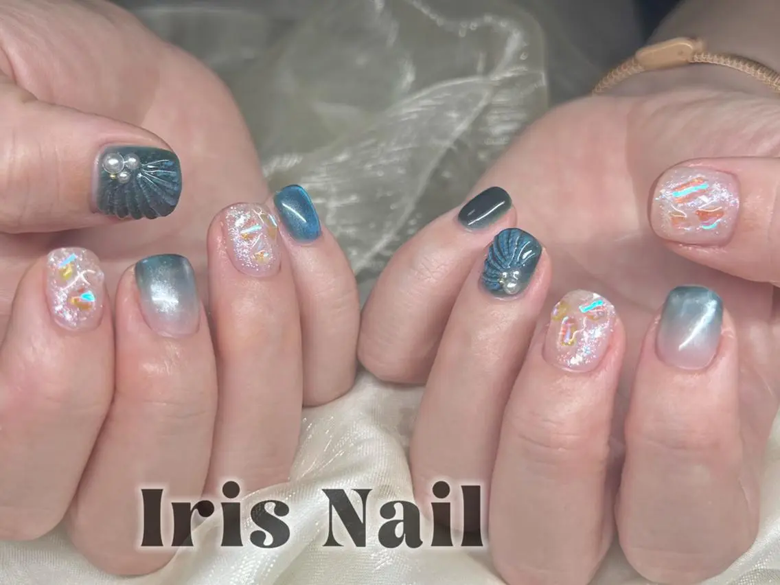 ネイル ハンドネイル ハンドケア 🍒IRIS Nail🌸のネイルデザイン