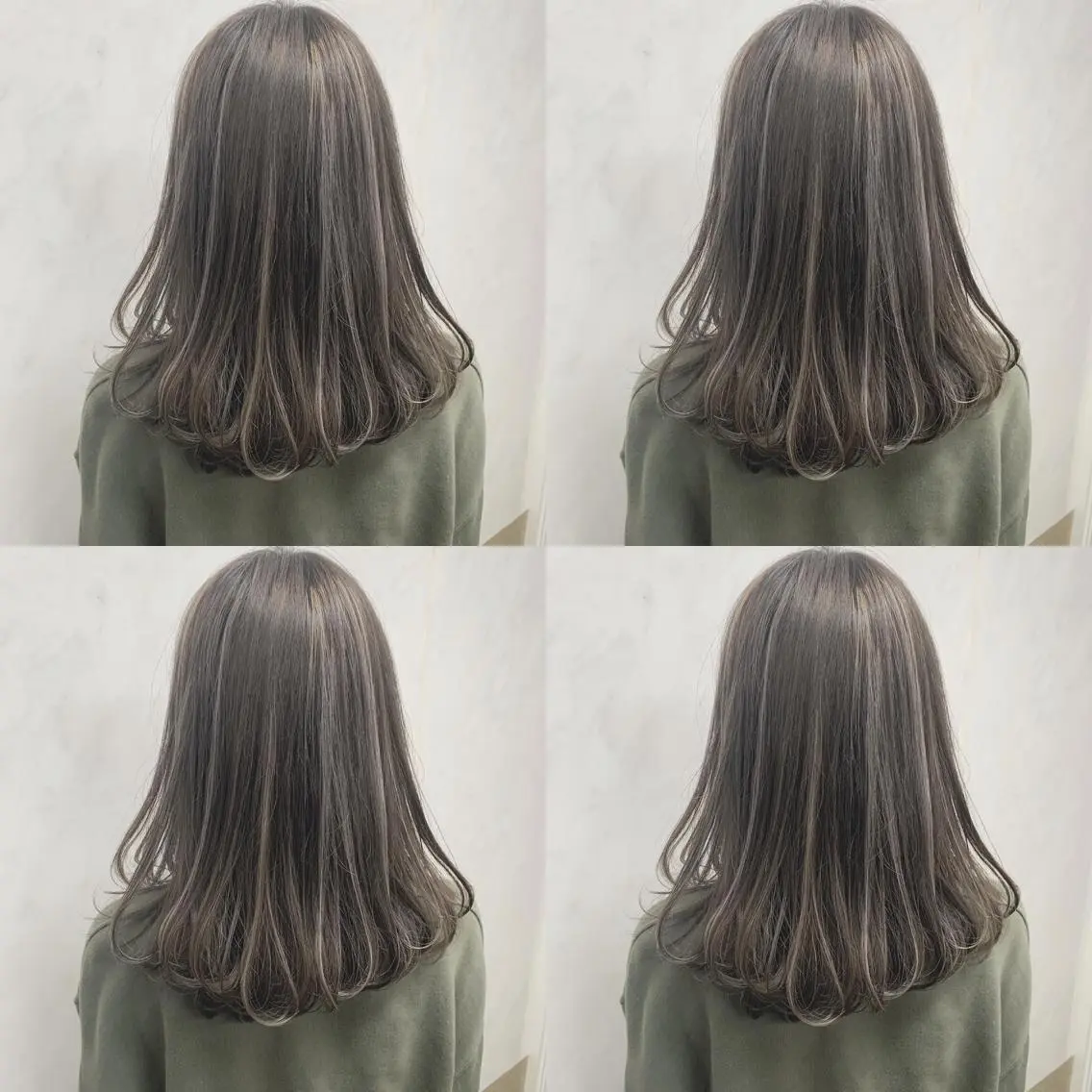ロング ハイライト ヘアカラー 佐藤 香太のヘアスタイル