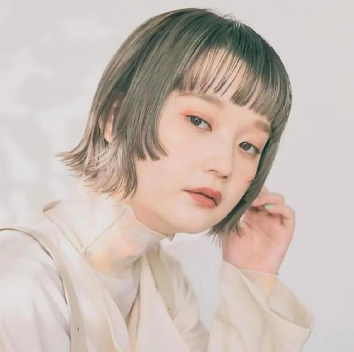 ショート カラー enx天王町店 伊藤 愛央のヘアスタイル