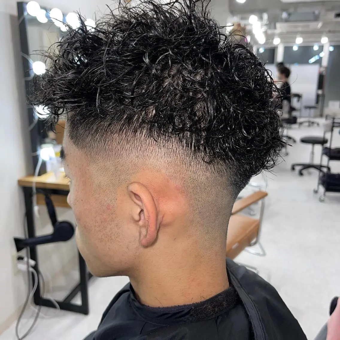 メンズ バレイヤージュ特化/ アキラのヘアスタイル