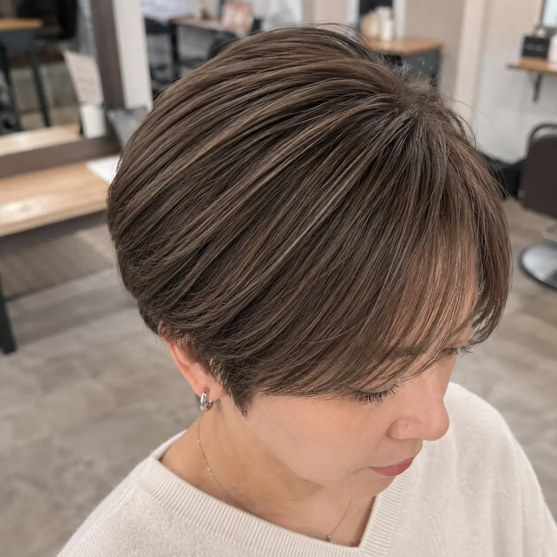 🉐【7月限定】カット+白髪ぼかし撮影モニター ¥31,900→¥6,000の写真