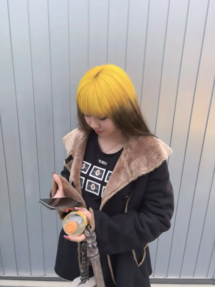 ショート カラー メンズ ヘアカラー DEW ITSUKIのヘアスタイル