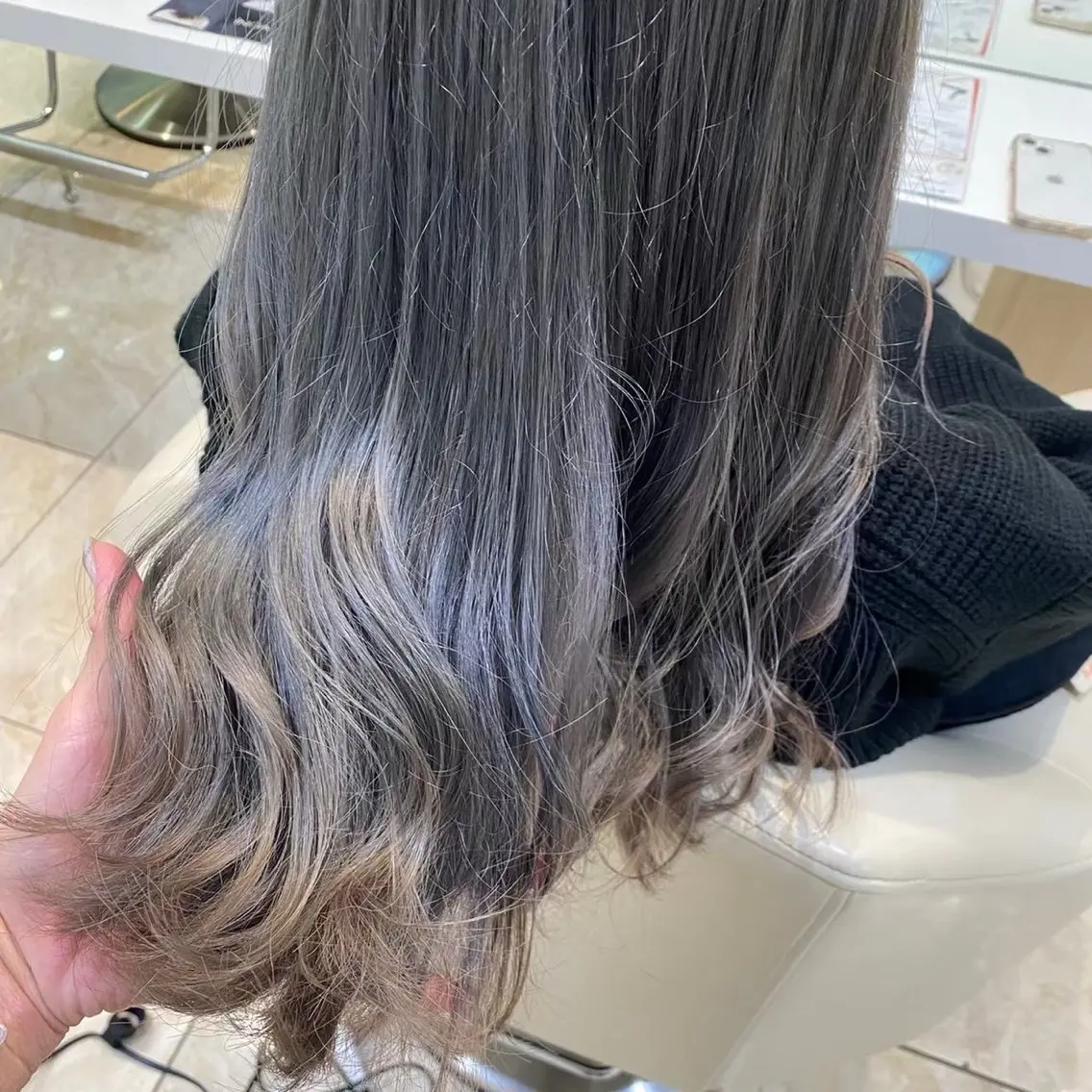 カラー ダメージレス/艶髪 🫧さくら🫧のヘアスタイル