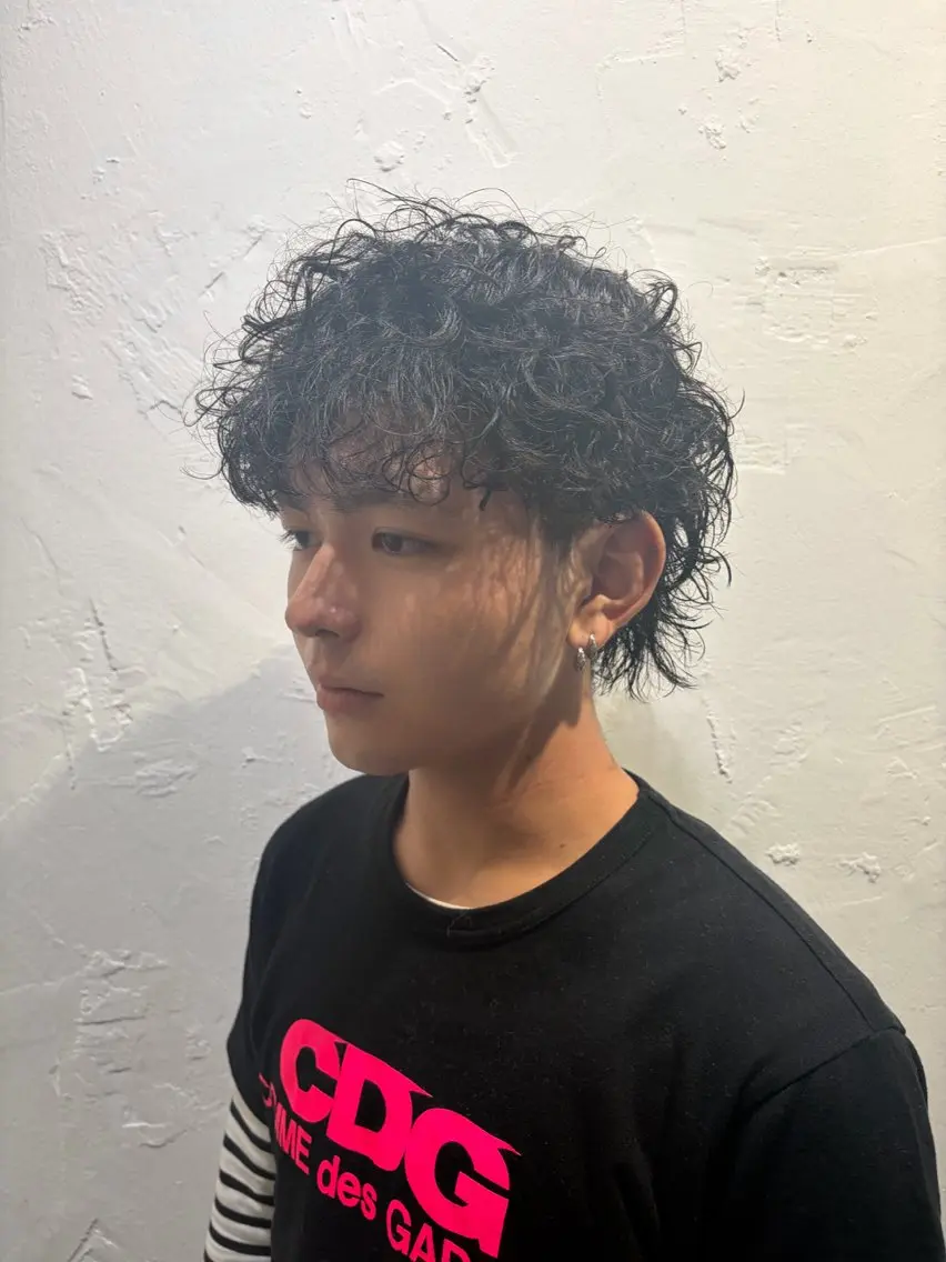 ショート パーマ カット パーマ 増田 伯のヘアスタイル