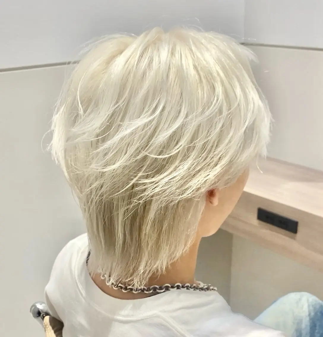 【期間限定価格✨】ホワイト、シルバー系カラー+トリートメント(ミニモ学割対応)の写真