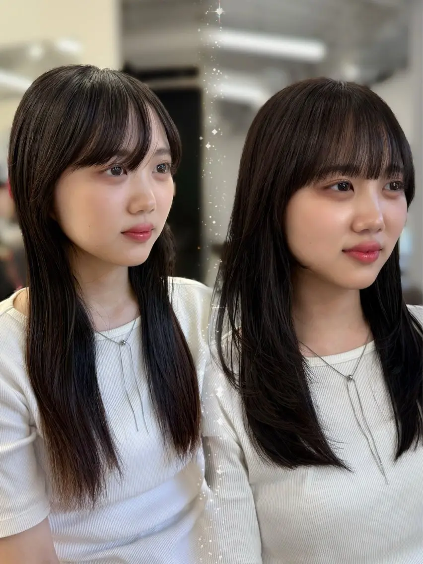ロング 曽根 玲奈のヘアスタイル