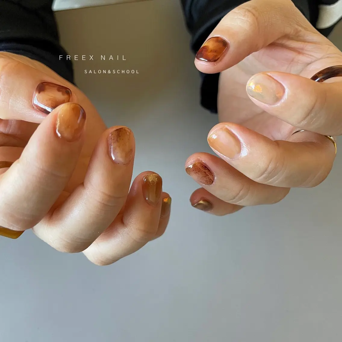 ネイル ニュアンスネイル ハンドネイル ハンドケア freex nail /ニュアンス/個性派のネイルデザイン