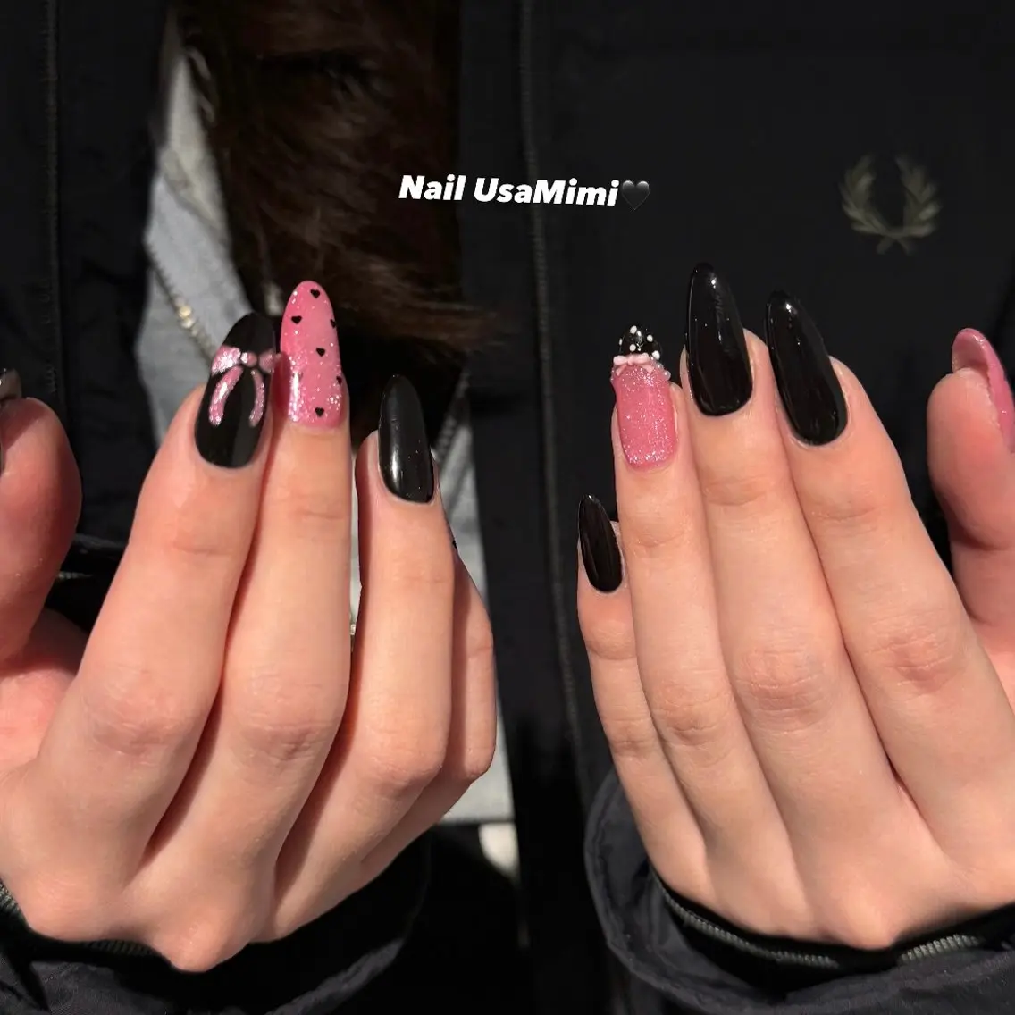 ネイル アートネイル ジェルネイル 氷ネイル・うるうるネイル 韓国ネイル マグネットネイル 本町ネイルNail UsaMimiのネイルデザイン