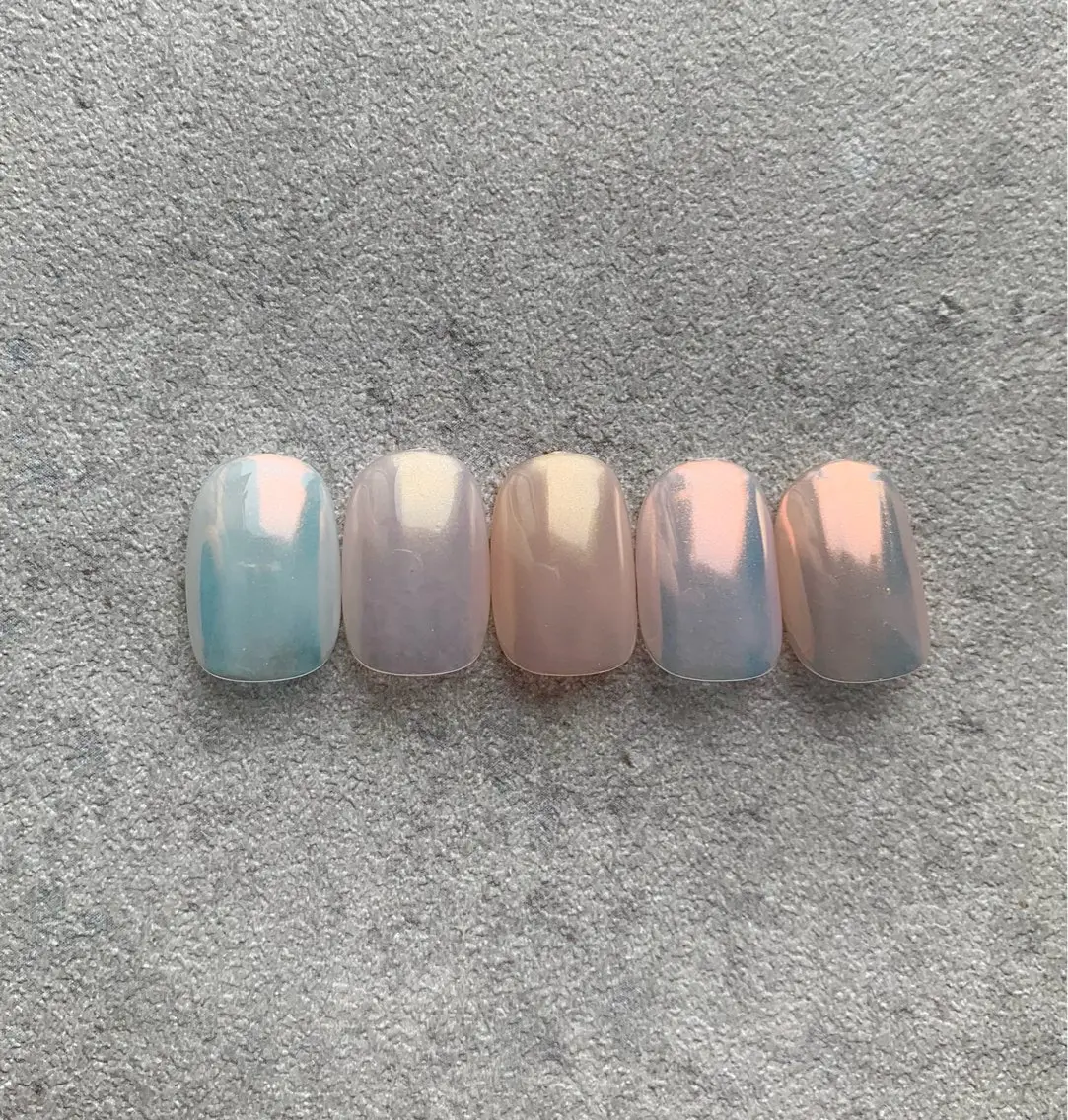 ネイル フラッシュネイル マグネットネイル ニュアンスネイル オフィスネイル ショートネイル sufu. nail YUKIのネイルデザイン