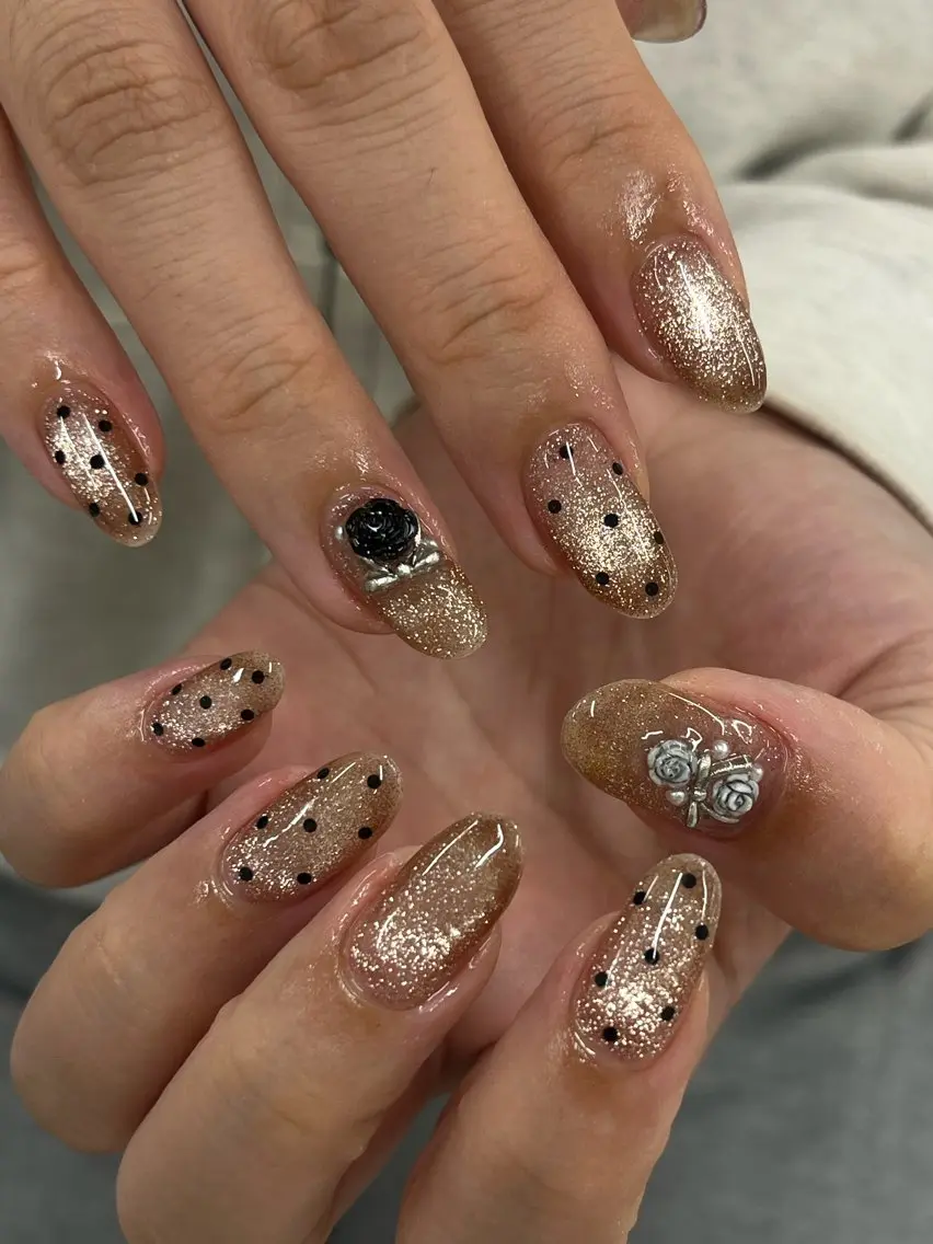 ネイル ドット ハンドネイル schon 🎀saraのネイルデザイン