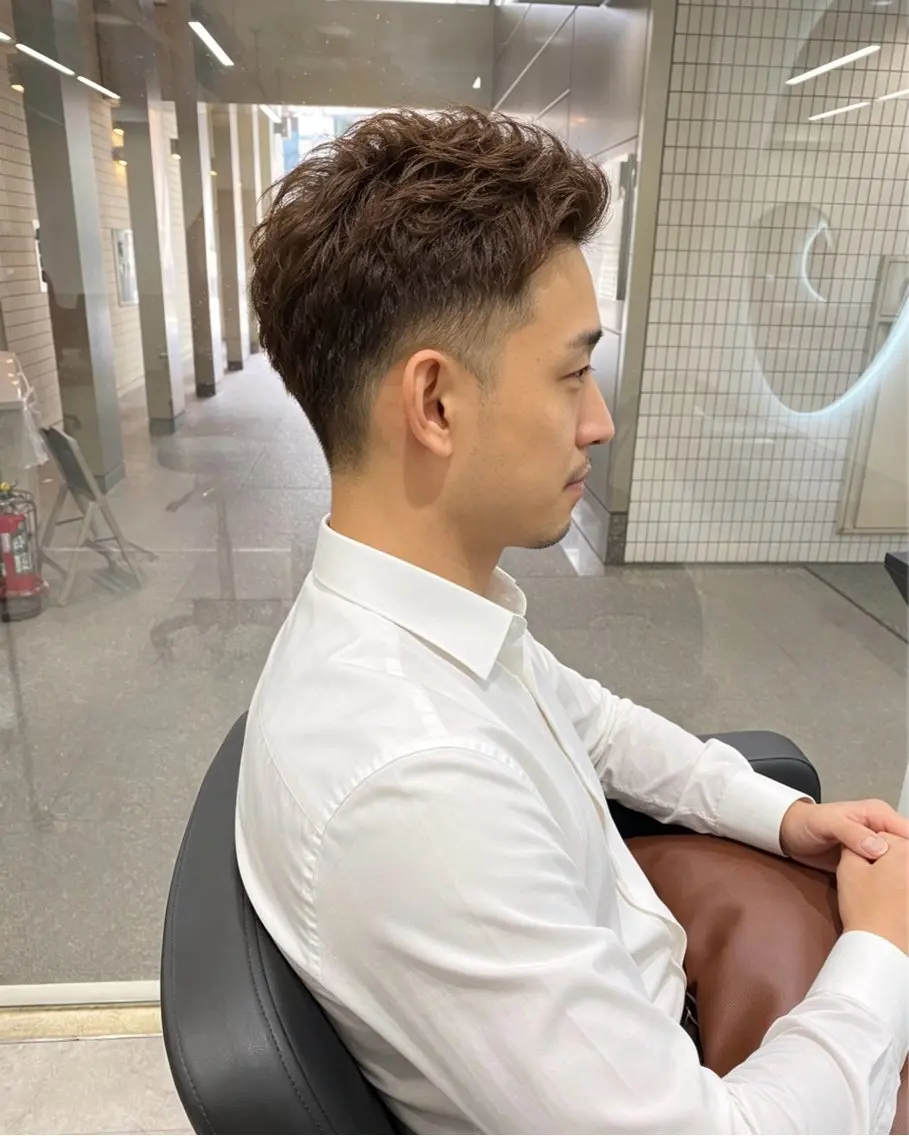 メンズ 友田 千栄のヘアスタイル