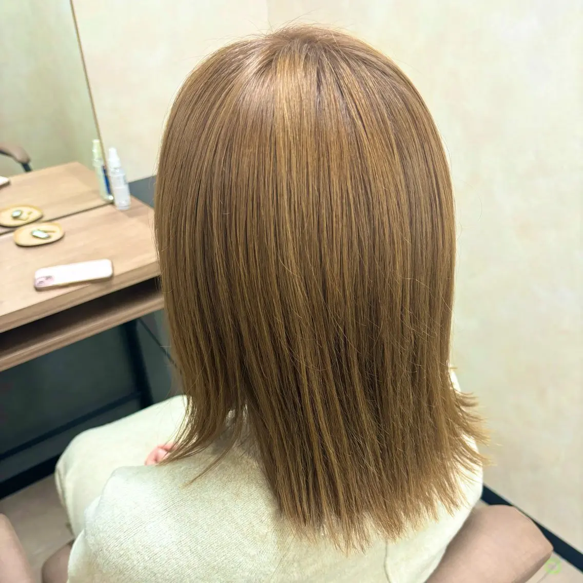 カット✂️+オーガニックカラー🟩+最高級5STEPトリートメント✨️【オープン記念🌱】の写真