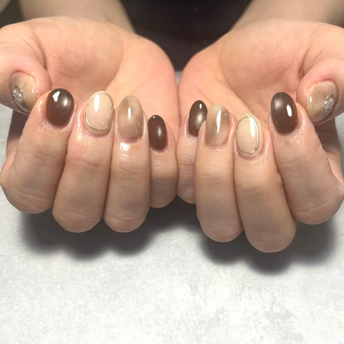 ネイル ハンドネイル mani nail sayakoのネイルデザイン