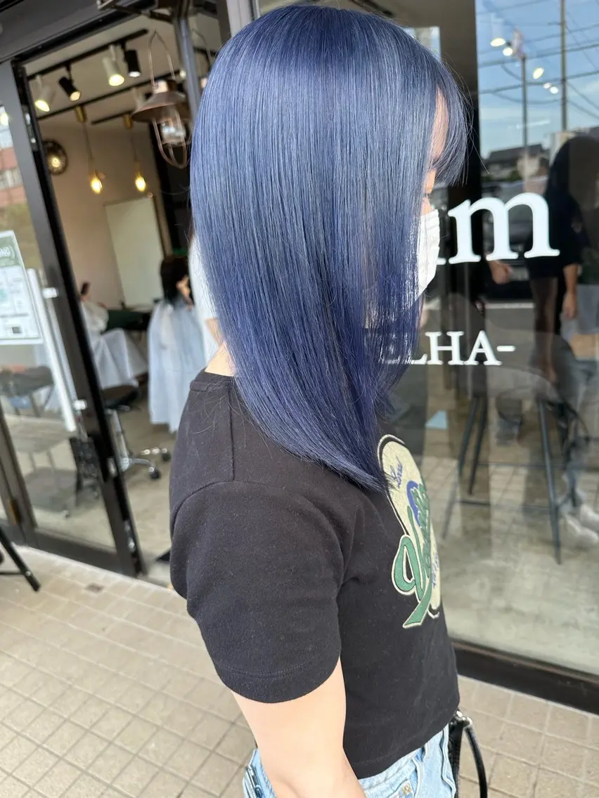 ミディアム カラー カット ヘアカラー 🍀石川尚之🍀 HELIMのヘアスタイル