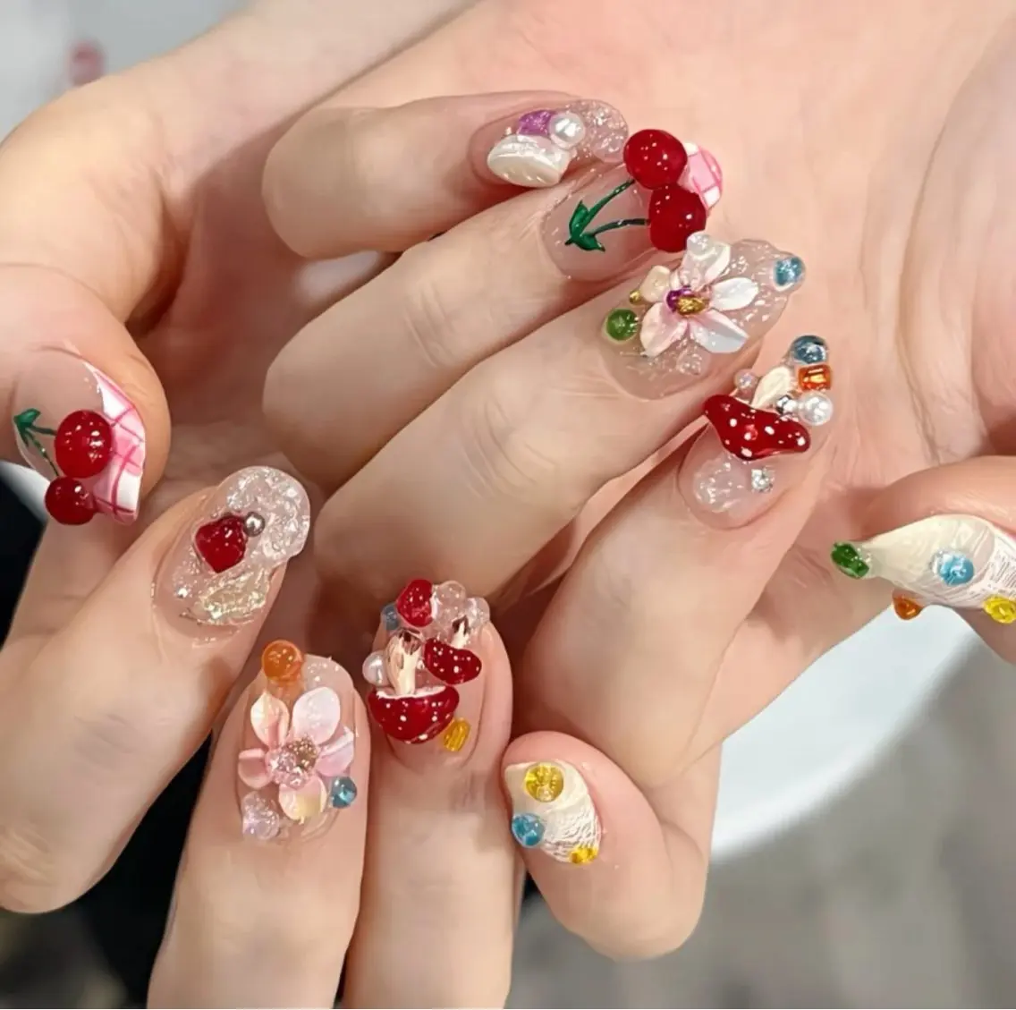 🎁持ち込みデザイン✨お好きな画像やデザインを再現いたします♪◎トレンド・シンプル・韓国風など幅広く対応します。🔥💥の写真