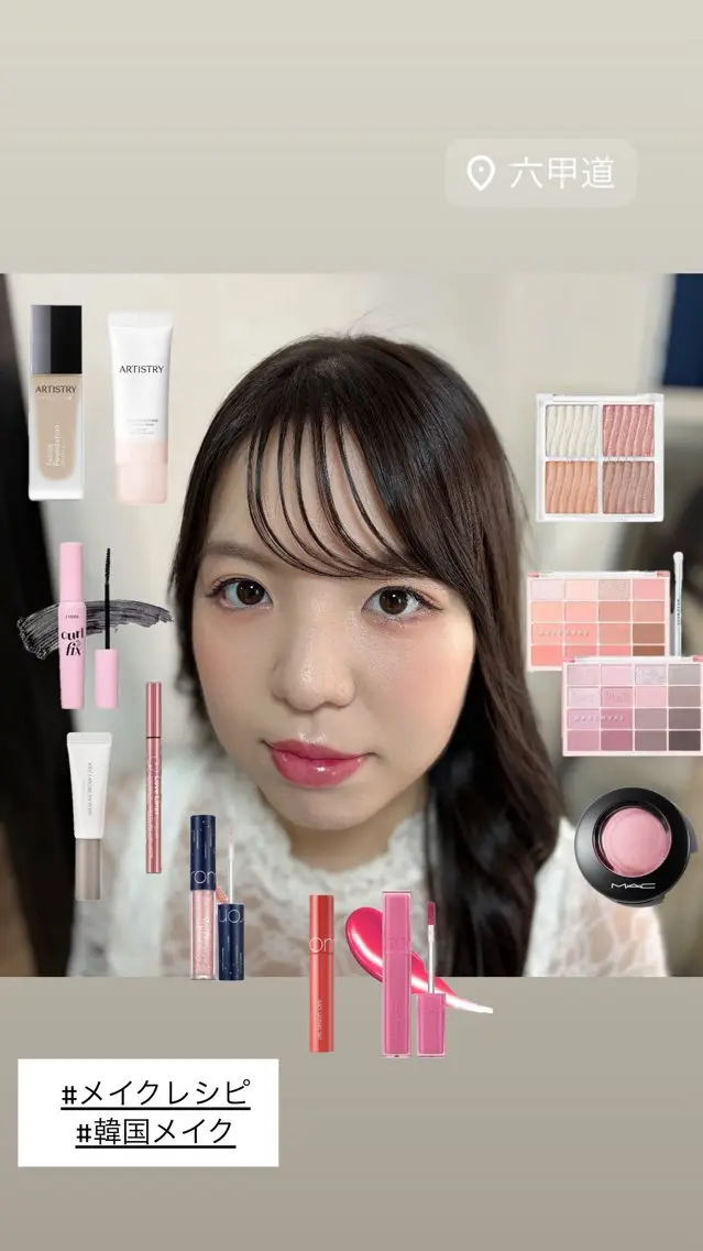 韓国風ヘアメイク🇰🇷💗の写真