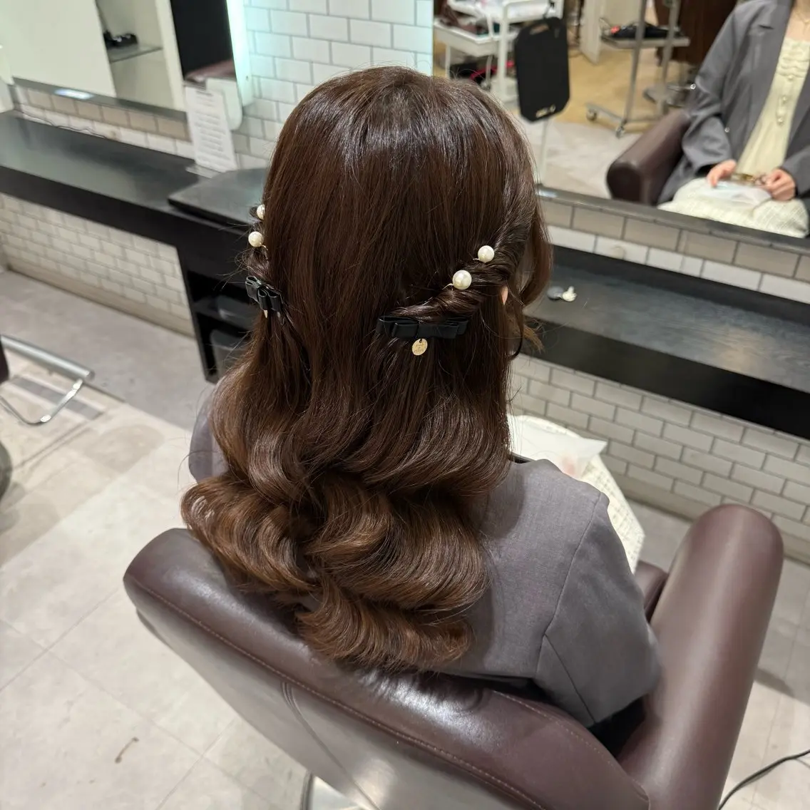 ロング ヘアアレンジ 🎀ヘアアレンジ 🎀ななみのヘアスタイル