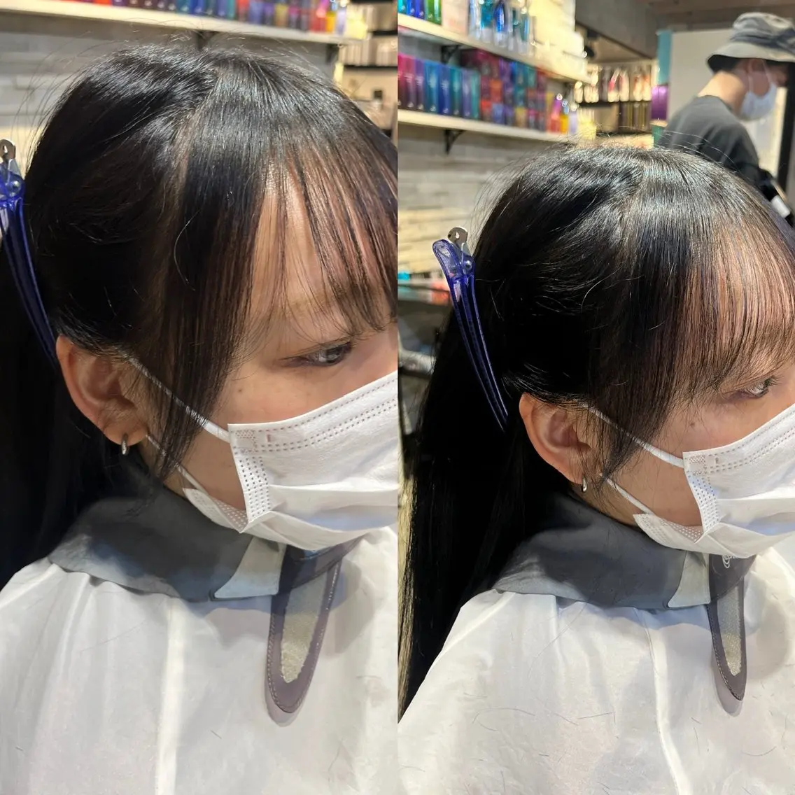 ロング 縮毛矯正 カット ヘアカラー 縮毛矯正 トリートメント ヘッドスパ 今話題の艶髪矯正 美艶カラー/FUKAのヘアスタイル