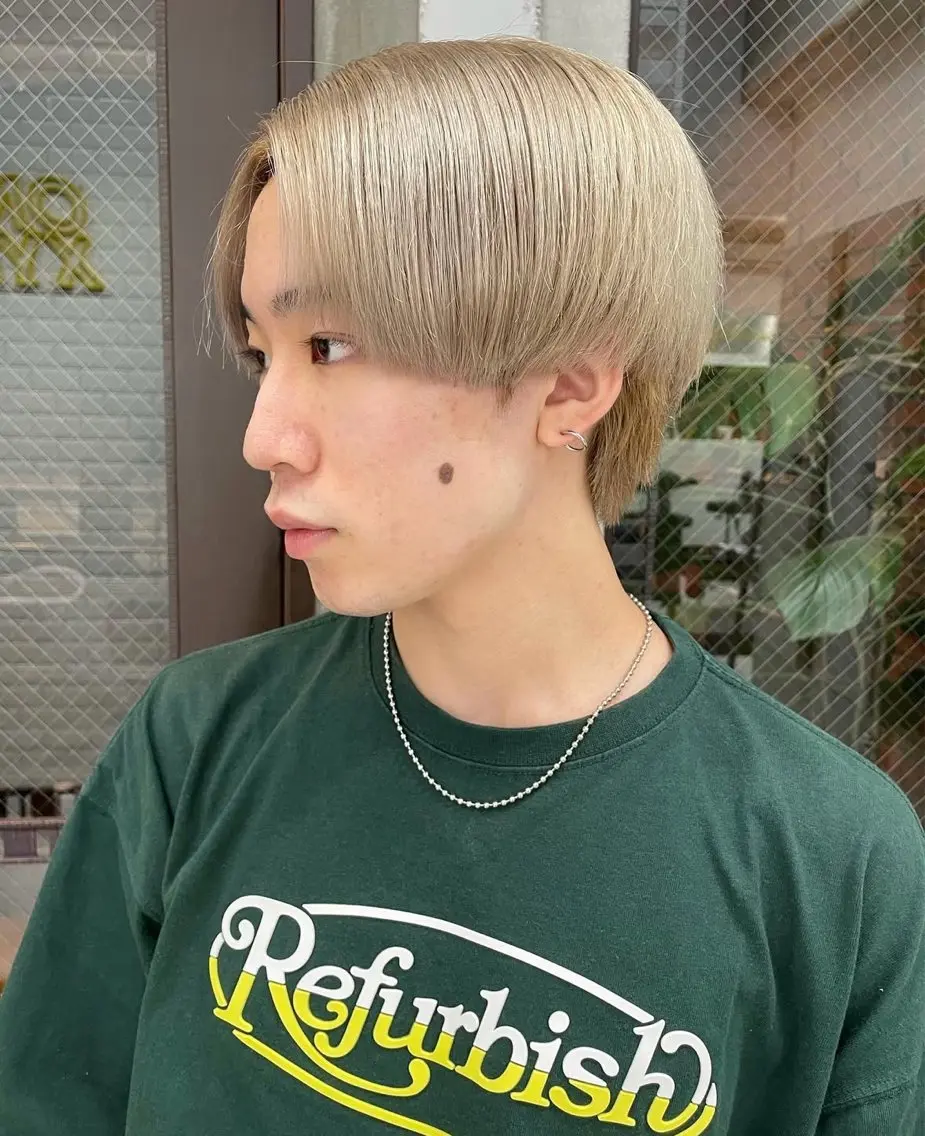 カラー メンズ マッシュ 刈り上げ Liberty♡ YUKAのヘアスタイル