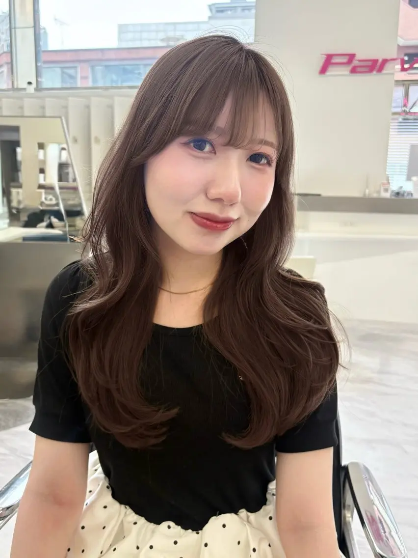 ロング ヘアカラー Parve Mix/ 平 奈果🎀のヘアスタイル