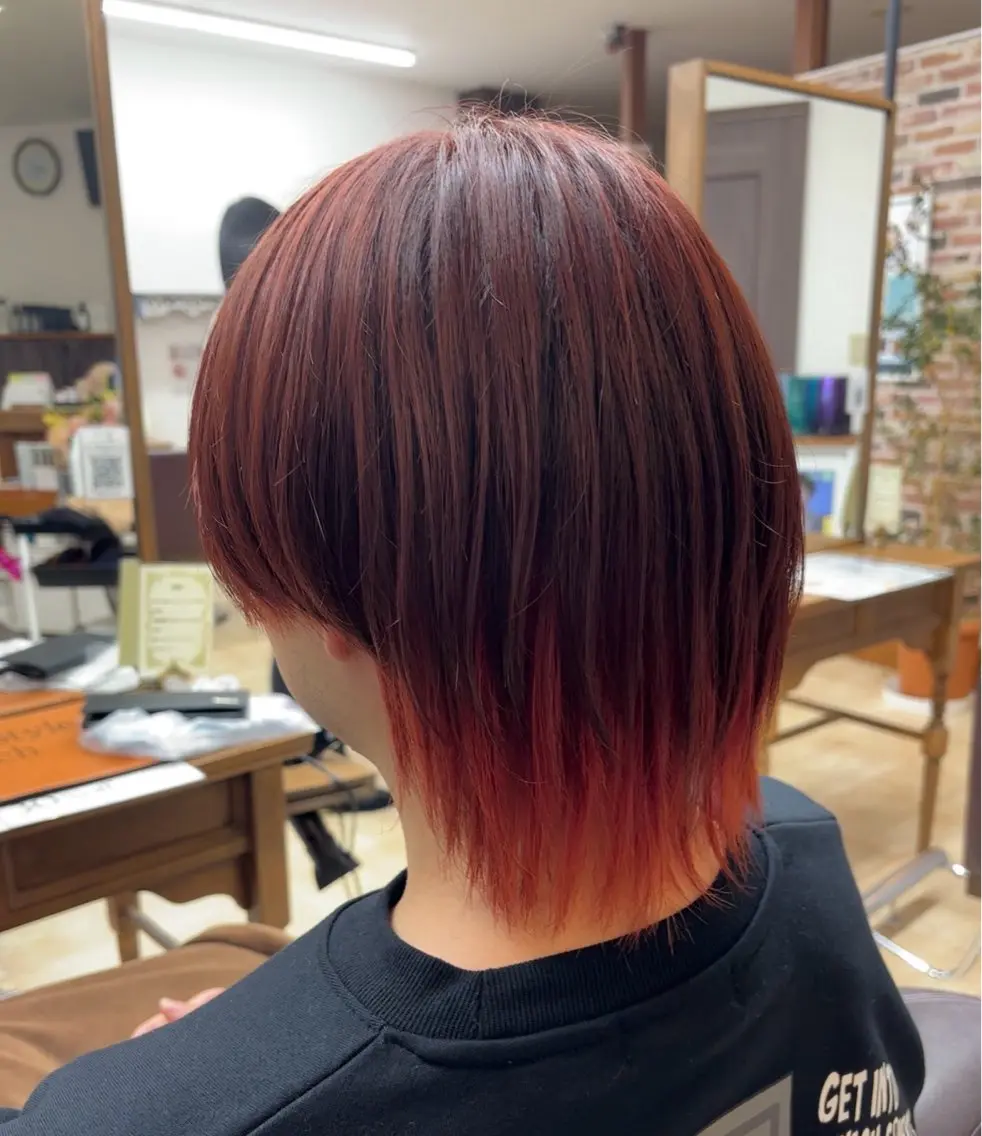 メンズ メンズブリーチ メンズハイトーン 小島華未/ ヘアカラー/髪質改善のヘアスタイル