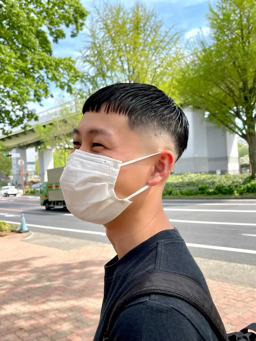 メンズメンテナンス刈り上げ＋スタイリングの写真