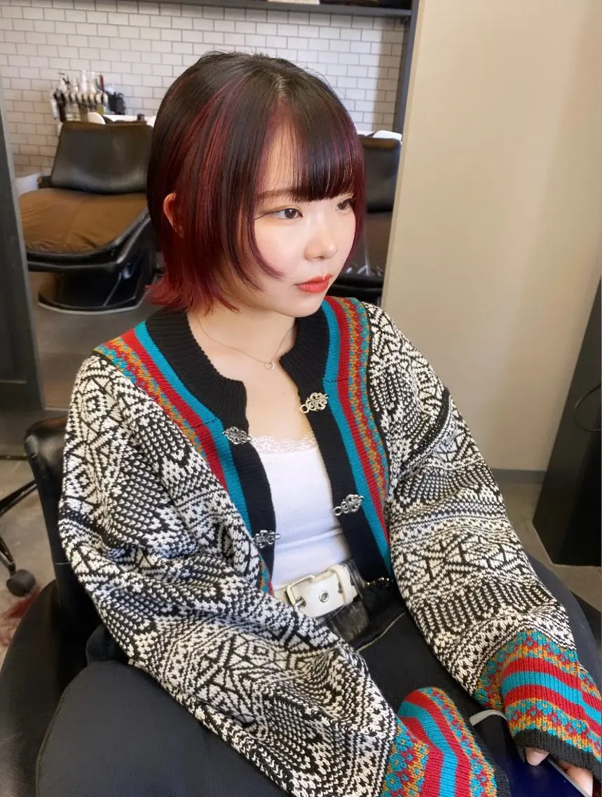 トレンドウルフカット♡の写真