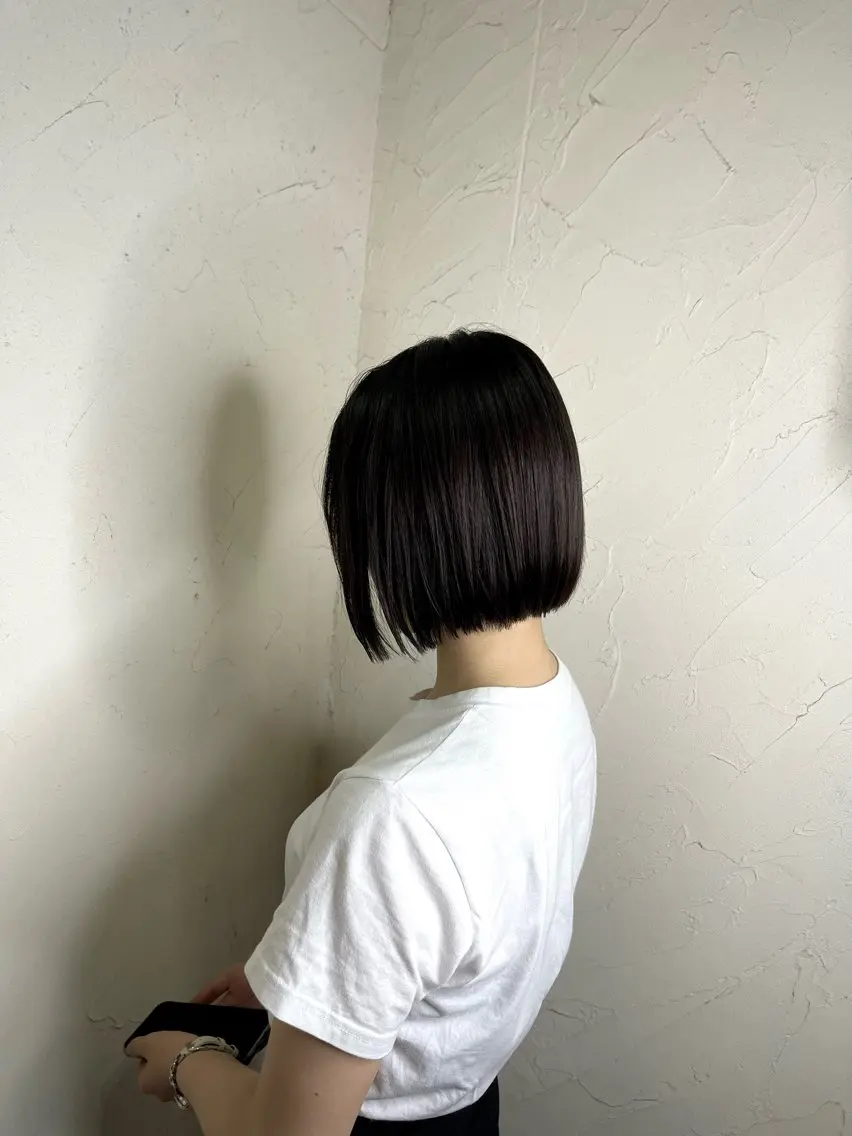 ショート 韓国ヘア🫧艶カラー 🫧髪質改善/オオヤのヘアスタイル