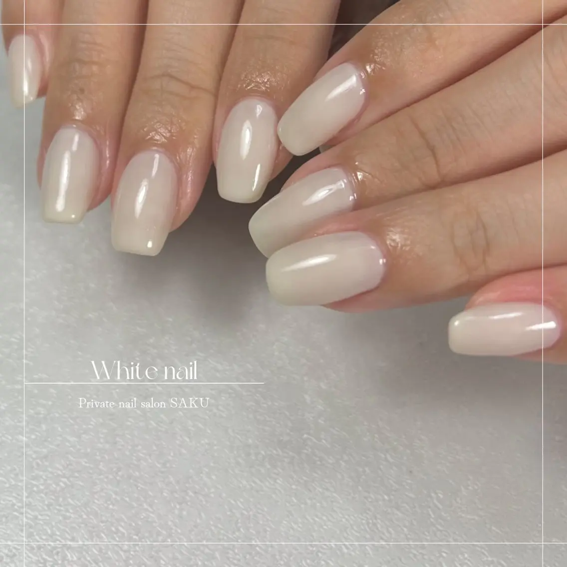 ネイル ハンドネイル SAKU nail 作島茜のネイルデザイン