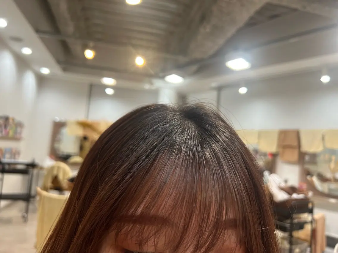 パーマ ストレートパーマ ハラダユウカ flower西明石店のヘアスタイル