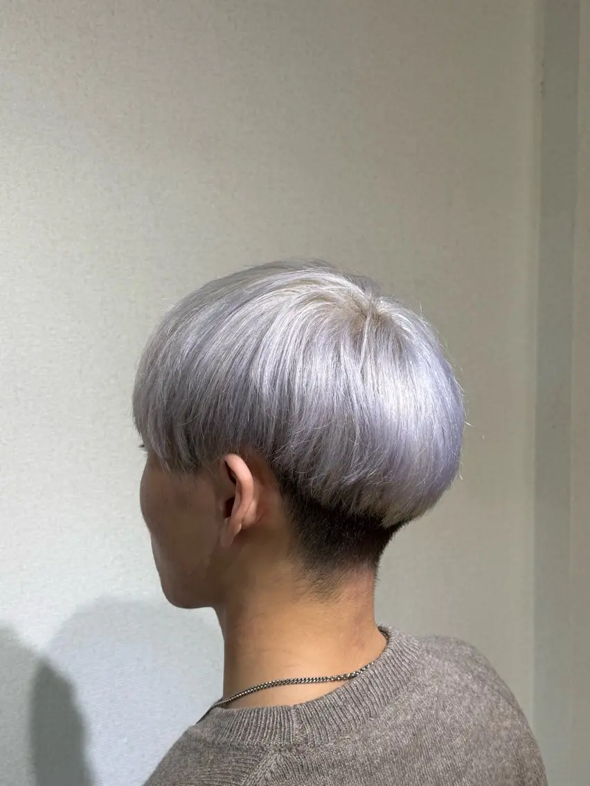 ショート ヘアカラー 野口 茂宰のヘアスタイル