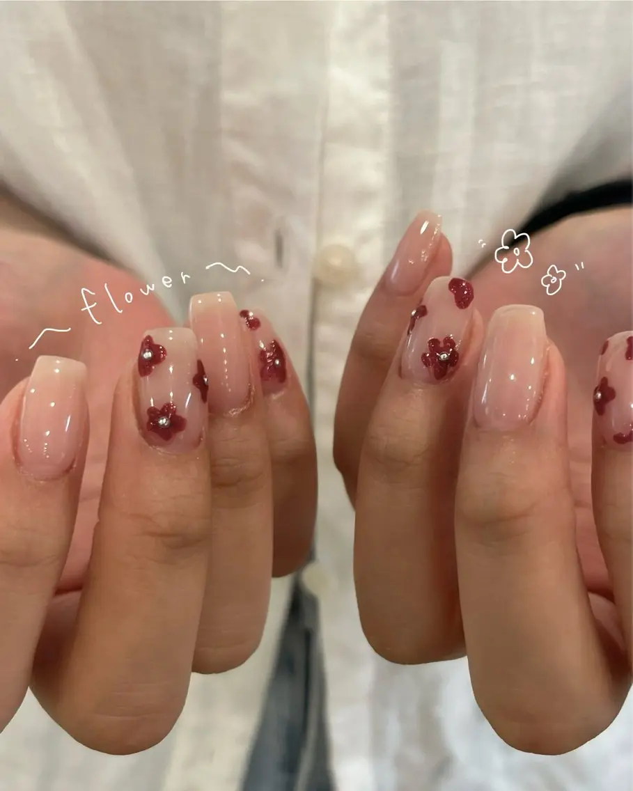 平日限定❕【オフ有り】/5本nuance art course🩵の写真