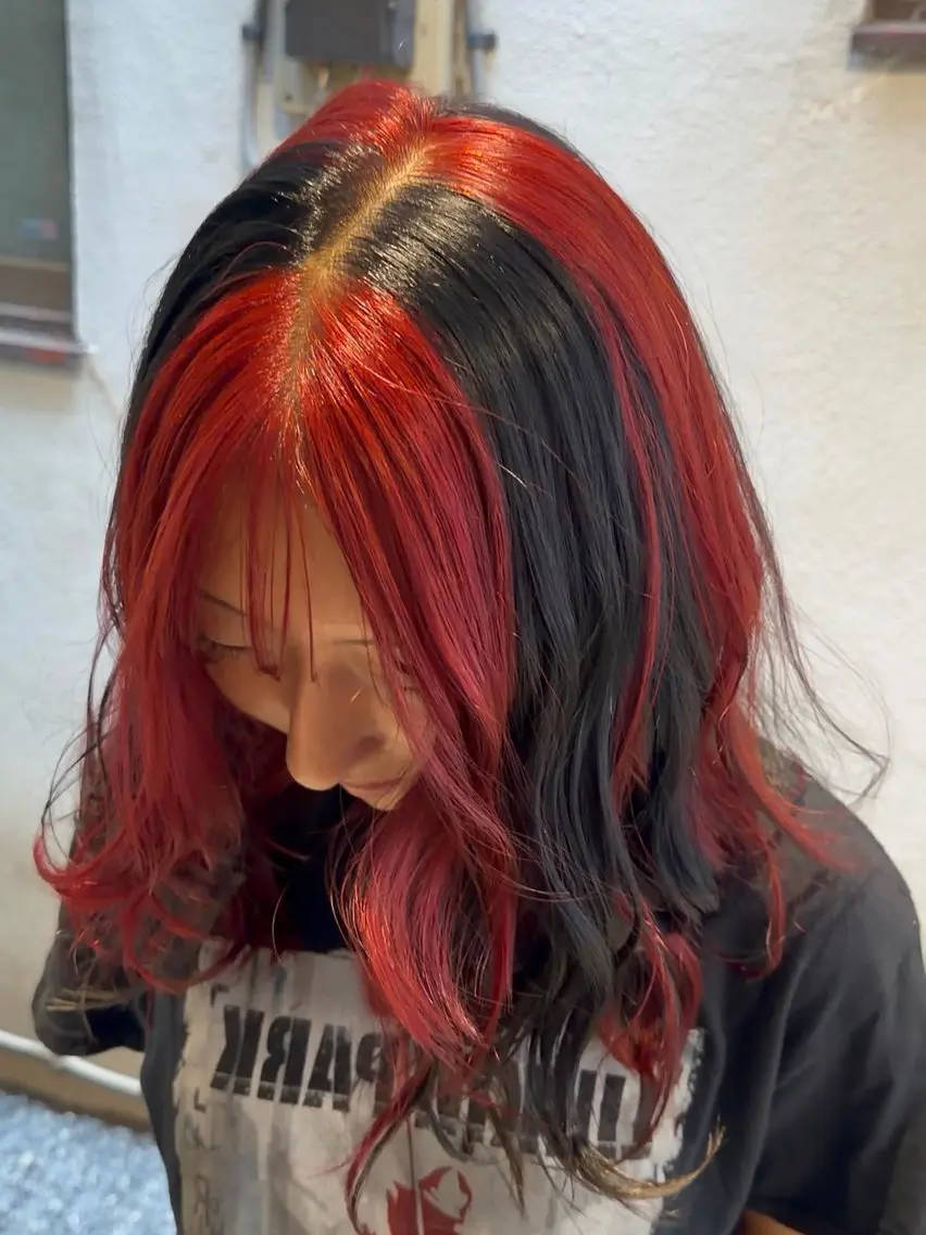 ロング カラー 【暖色カラー+色持ち 重視】💟まなみのヘアスタイル