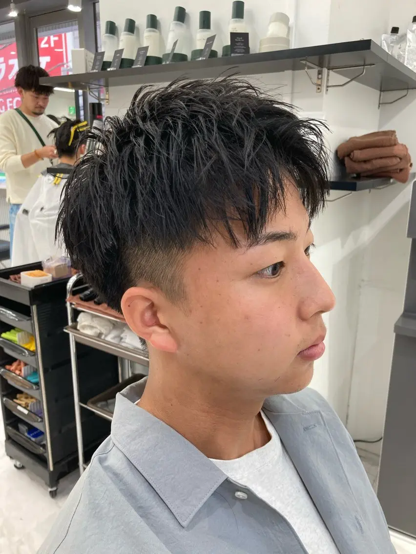 ショート メンズ ビジネス ショートヘア 🔥メンズ特化🔥 坂下遥翔のヘアスタイル