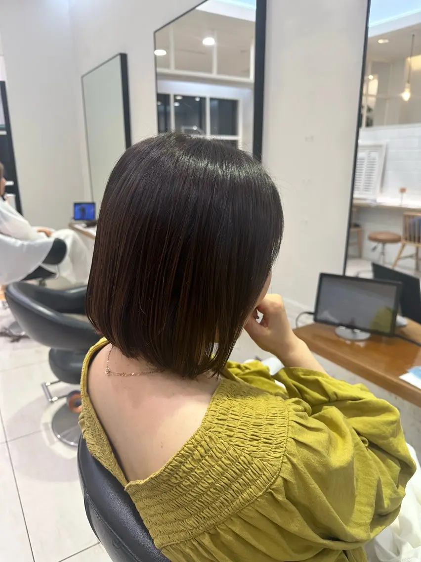 ショート 韓国hair🇰🇷 さやとのヘアスタイル
