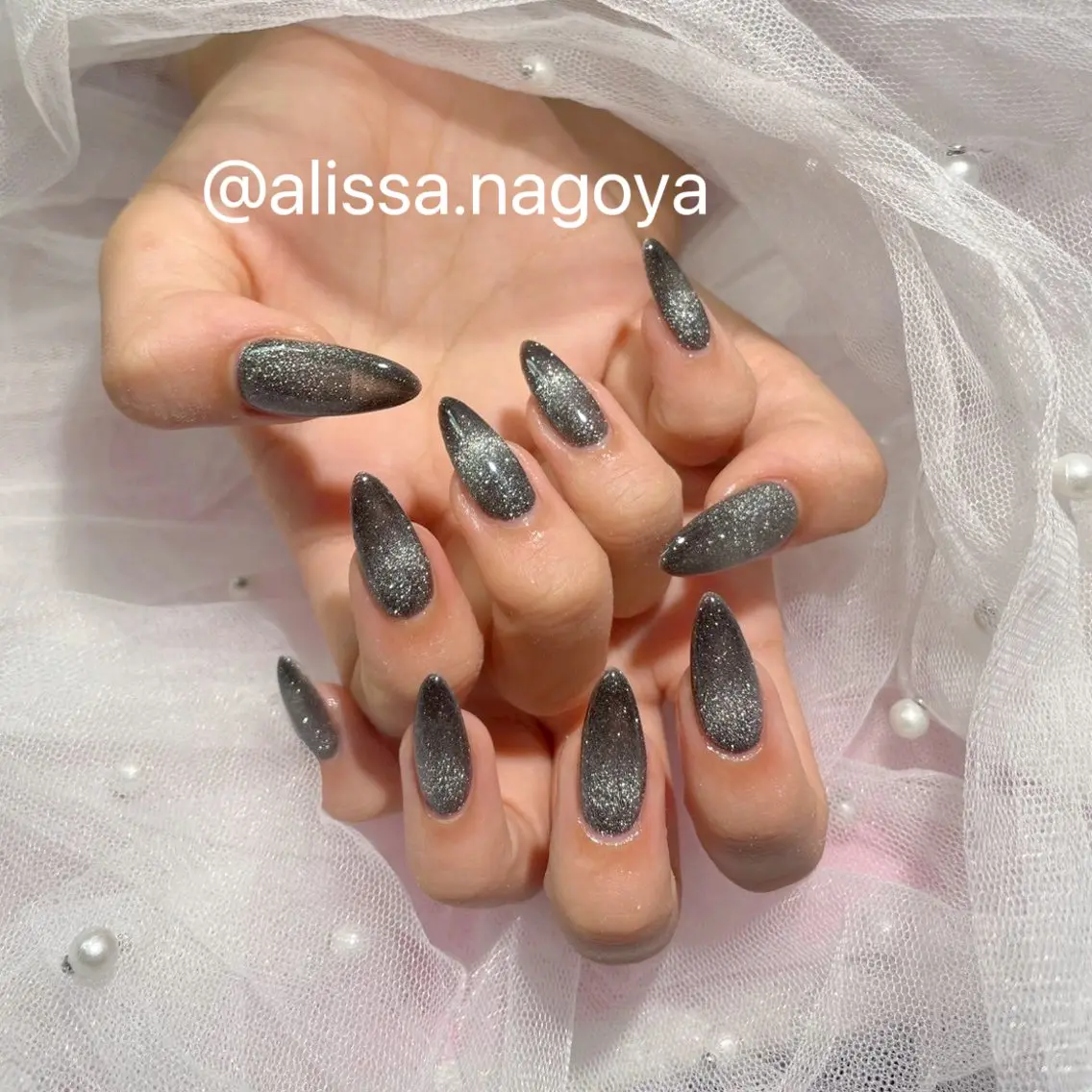 ネイル ハンドネイル Jr.ネイリスト🤍 【Alissa】新栄のネイルデザイン