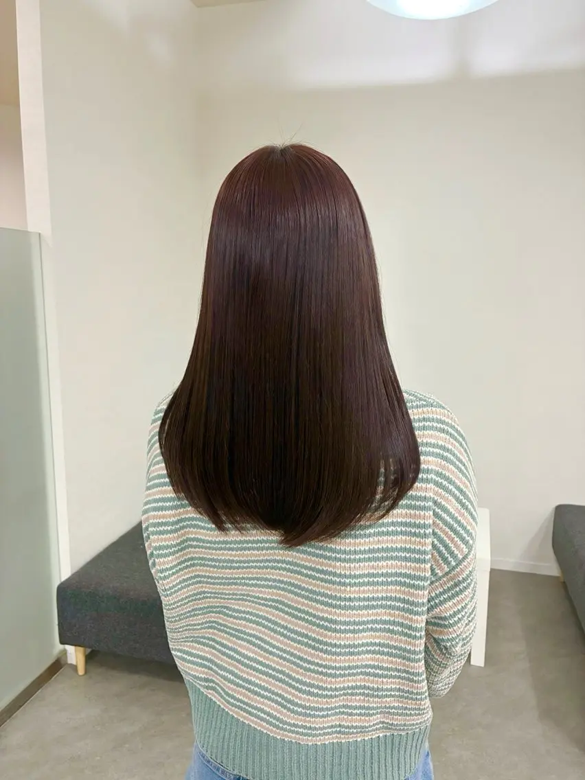 カラー 透明感カラー🍀 Satoのヘアスタイル