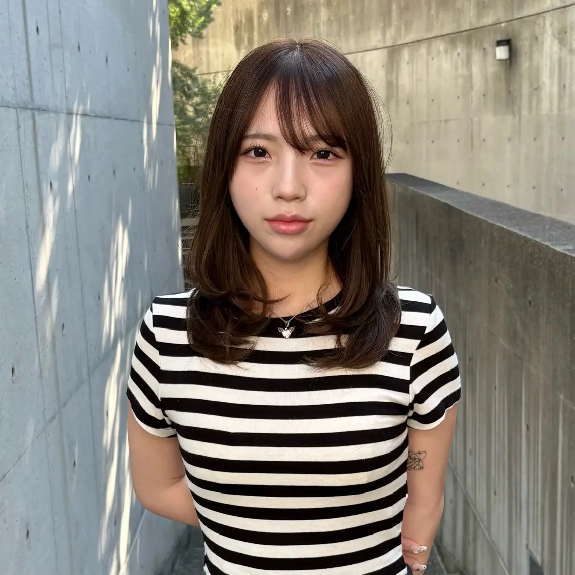 ミディアム SHUN/ 透明感カラーのヘアスタイル