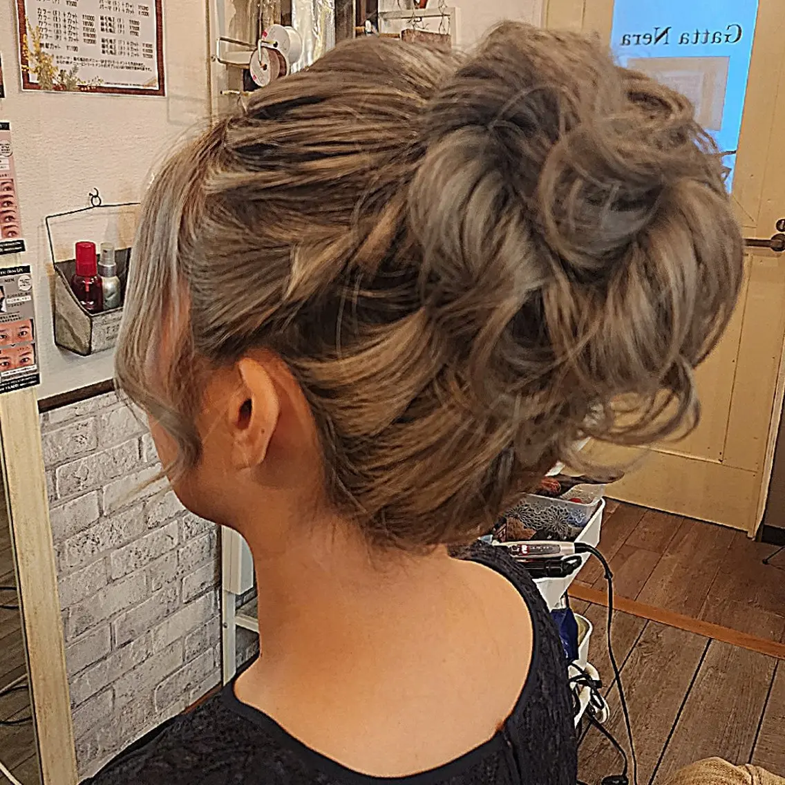 ヘアアレンジ 成人式 着物ヘア エクステ 浴衣 ESTELA... OHARA のヘアスタイル
