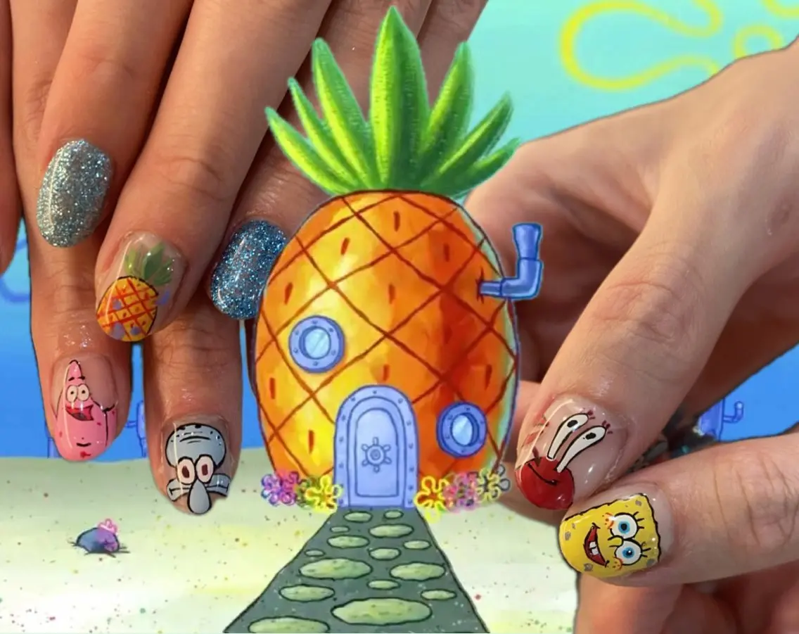 ネイル ハンドネイル nano/きもかわ nail🐬🫧のネイルデザイン