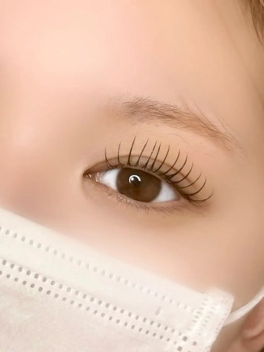 マツエク・マツパ Dカール フラットラッシュ BELL eye＆beautyのマツエク・マツパデザイン
