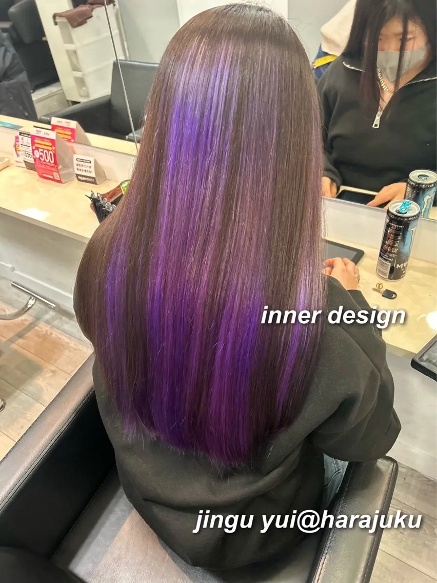 ロング カラー パーマ ヘアアレンジ メンズ ワット 原宿のヘアスタイル