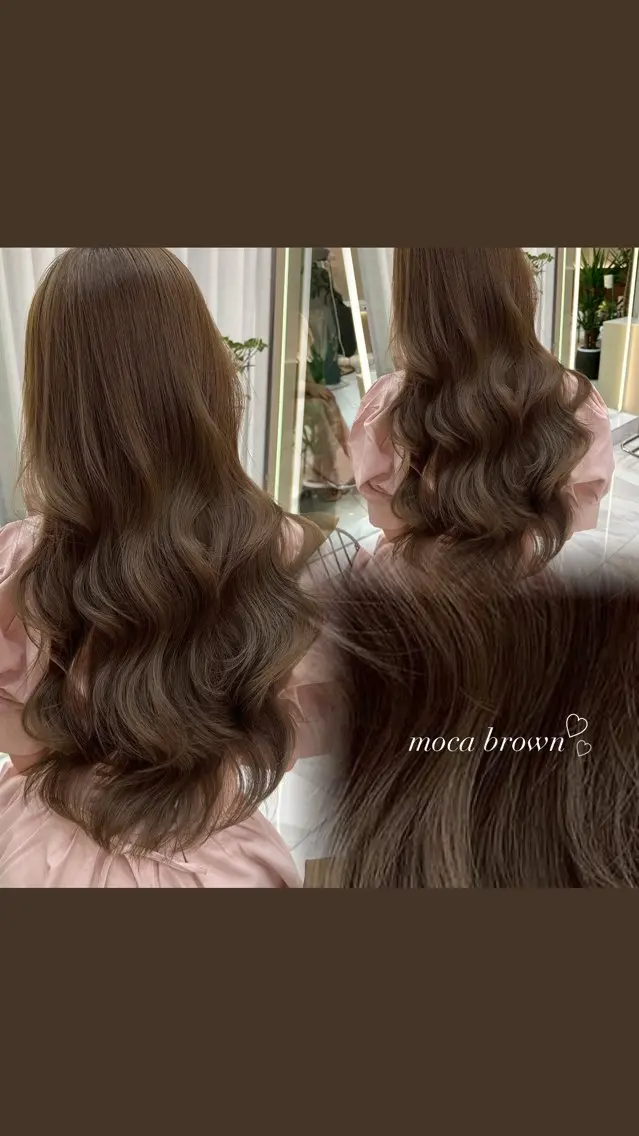 ロング カラー ヘアカラー トリートメント Airi/ブリーチ なし艶カラー♡のヘアスタイル