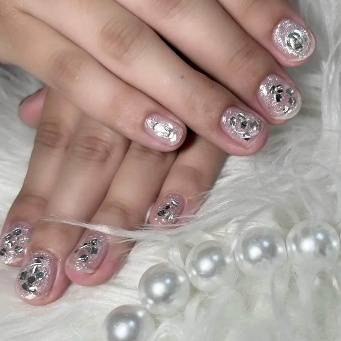 ネイル ハンドネイル nail salon M'U ｒｕｎａ🎀のネイルデザイン