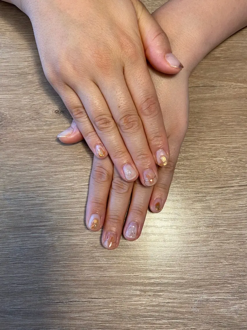 ネイル ニュアンスネイル ハンドネイル 大津 萌子のネイルデザイン