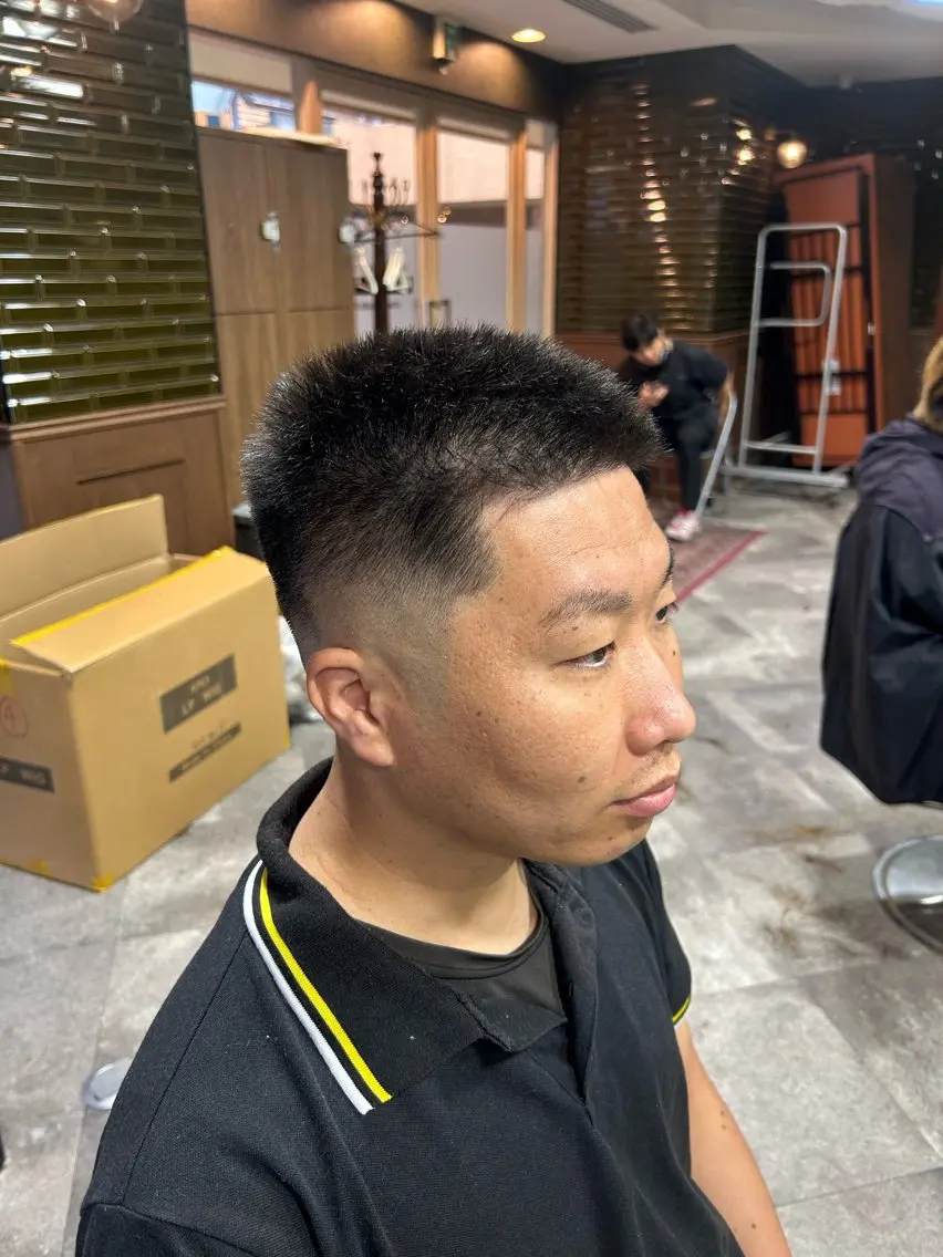 ショート メンズ 衛藤 星芭／カット無料天神のヘアスタイル