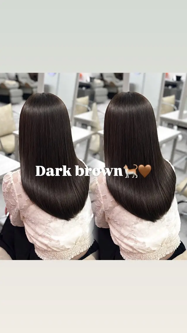 ミディアム カラー ヘアカラー coco ウナのヘアスタイル