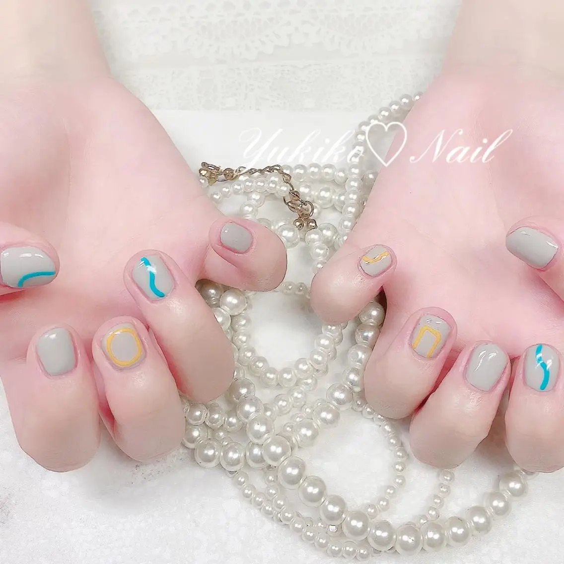 ネイル 持ち込み ニュアンスネイル ユキコ ネイルのネイルデザイン