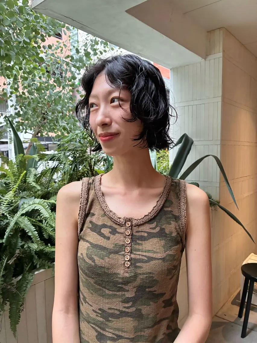 ショート パーマ カット パーマ トリートメント [Eurica] muaのヘアスタイル